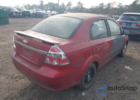 2008 Chevrolet Aveo Ls z USA, uszkodzony, nr VIN KL1TD56678B203095